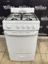 [90076] Hotpoint Used Natural Gas Stove 20inches”