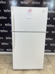 [89734] Whirlpool Used Refrigerator Top and Bottom 33x65 1/2”