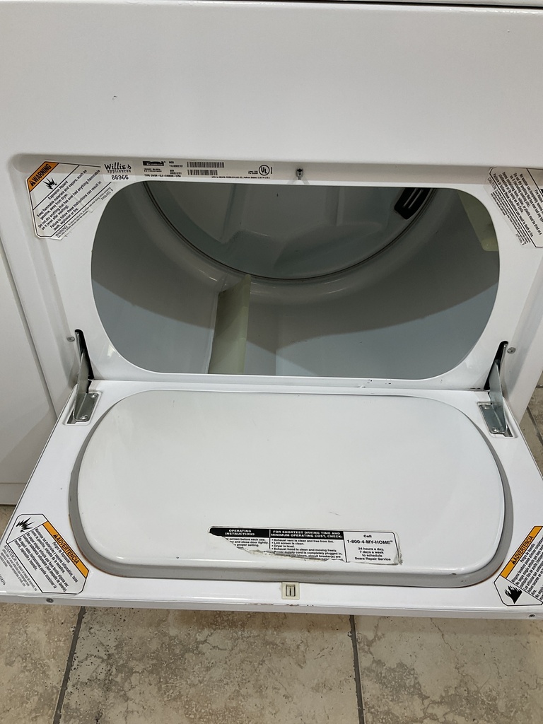 Kenmore Used Electric Set Washer/Dryer Top/Front-Load 27/29inches