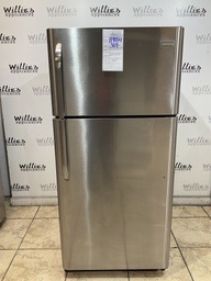 [89064] Frigidaire Used Refrigerator Top and Bottom 30x65 1/2”