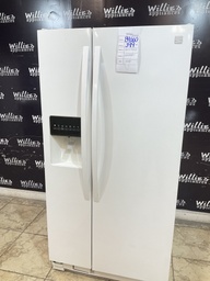 [89660] Kenmore Used Refrigerator Side by Side 33x65 1/2