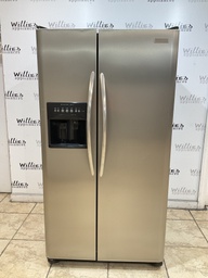 [89665] Frigidaire Used Refrigerator Top and Bottom 36x68 1/2”