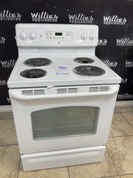 [89669] Ge Used Electric Stove 220volts (40/50 AMP) 30inches”