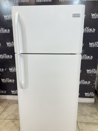 [90503] Frigidaire Used Refrigerator Top and Bottom 30x65 1/2”