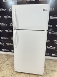 [90504] Frigidaire Used Refrigerator Top and Bottom 30x65 1/2”