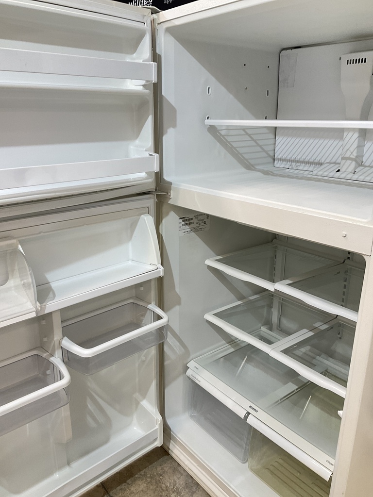 Kenmore Used Refrigerator Top and Bottom 33x65 (Bisque) 