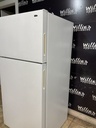 Hotpoint Used Refrigerator Top and Bottom 28x61 1/2” (White) 