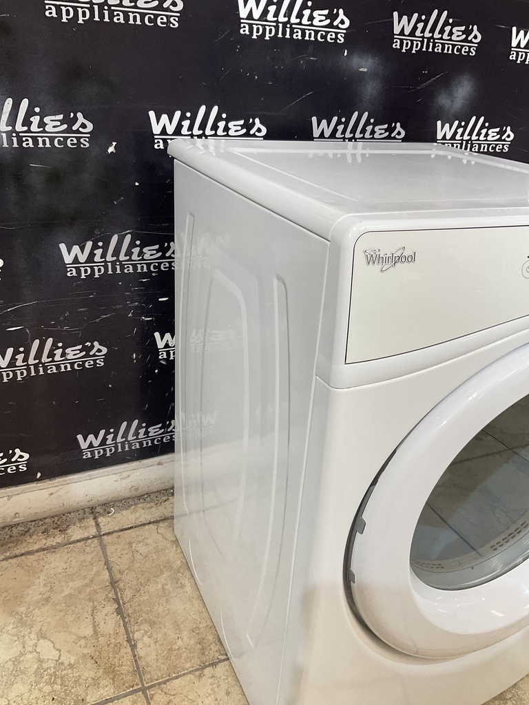Whirlpool Used Electric Dryer 220volts (30 AMP) 27inches {3 prong} (White) 
