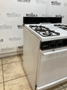 Hotpoint Used Natural Gas Stove 30inches (White/Black) 
