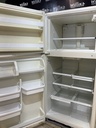 Kenmore Used Refrigerator Top and Bottom 30x66 (Bisque) 