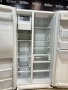 Whirlpool Used Refrigerator Side by Side 35 1/2” x 69 (White) 