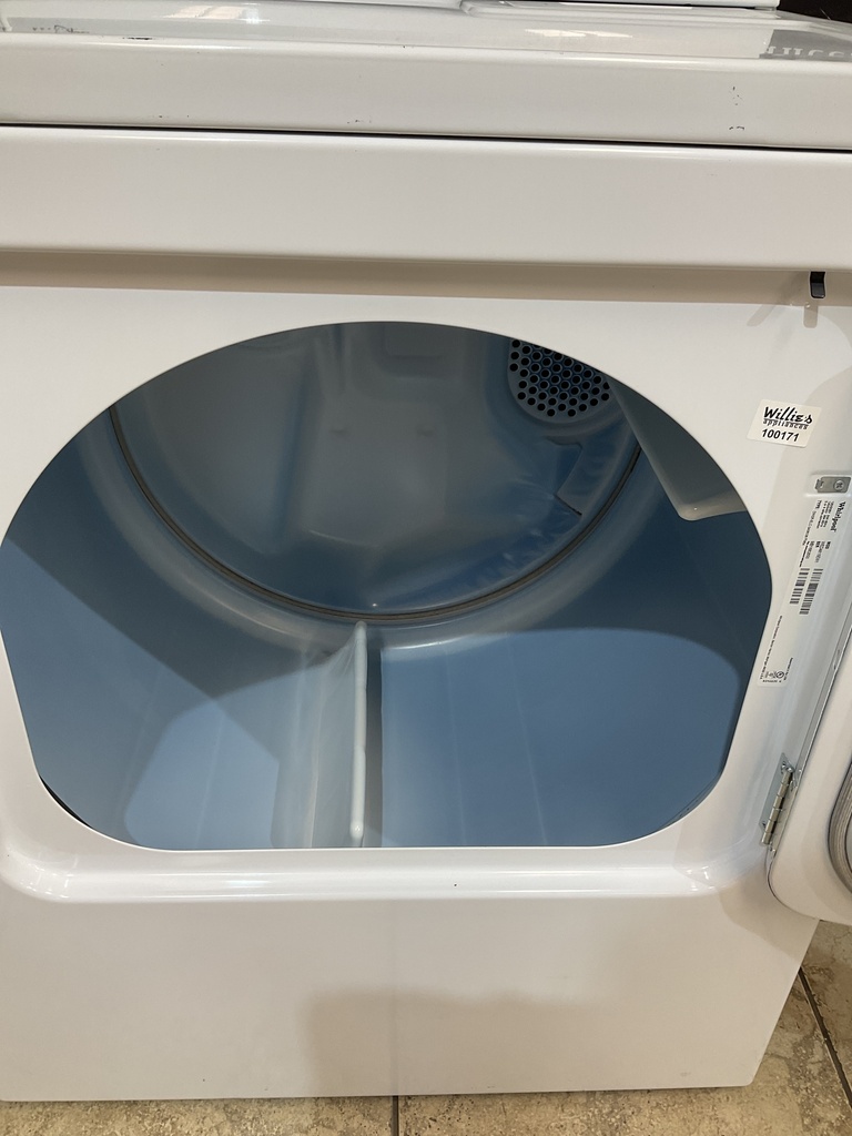 Whirlpool Used Electric Dryer 220volts (30 AMP) 29inches {no cord} (White) 
