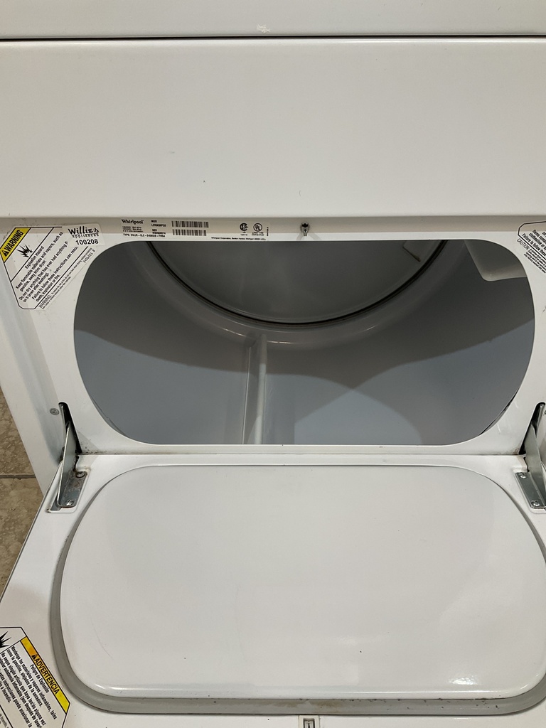 Whirlpool Used Electric Dryer 220volts (30 AMP) 29inches {3 prong} (White) 