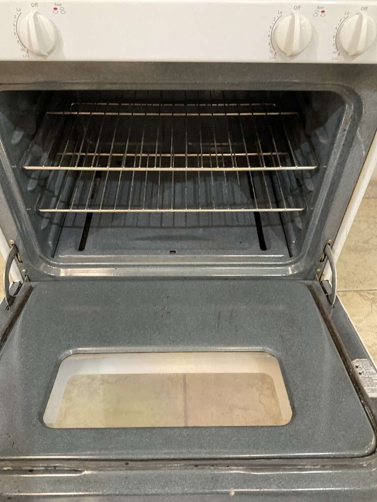 Ge Used Natural Gas Stove 30inches (White) 