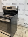 Ge Used Electric Stove 220volts (40/50 AMP) 30inches {no cord} (Stainless steel)