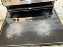Ge Used Electric Stove 220volts (40/50 AMP) 30inches {no cord} (Stainless steel)