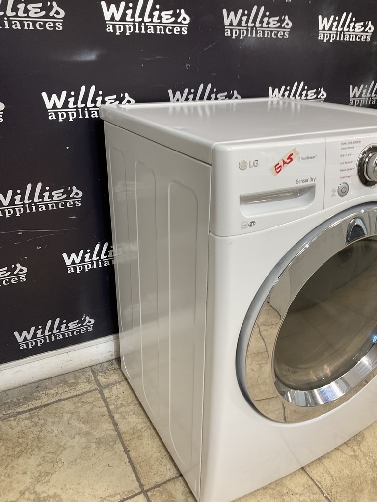 Lg Used Natural Gas Dryer 27inches (White) 