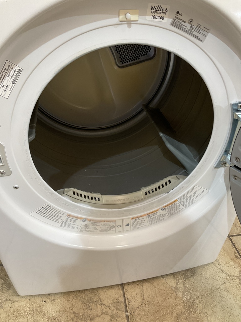 Lg Used Natural Gas Dryer 27inches (White) 