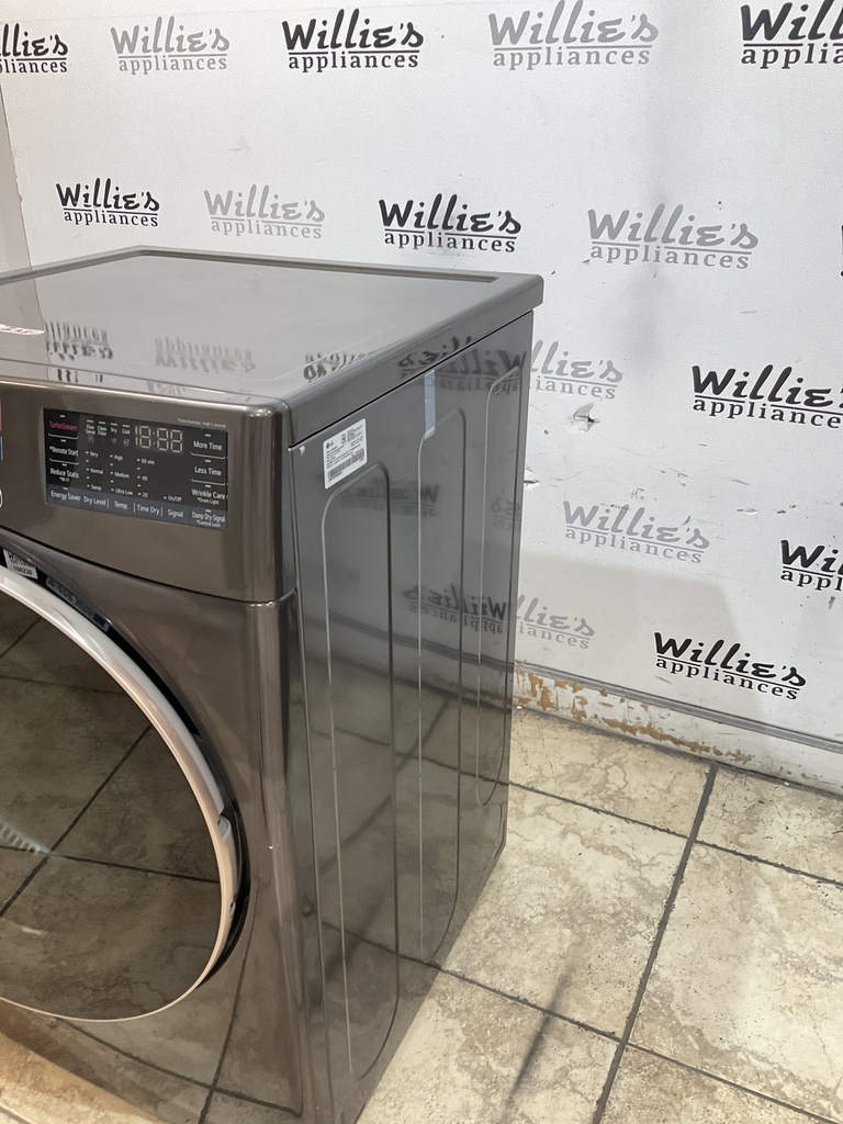 Lg Used Natural Gas Dryer 27inches (Dark Grey) 
