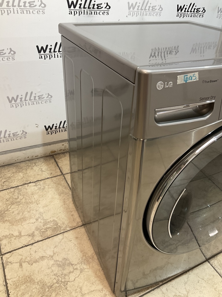 Lg Used Natural Gas Dryer 27inches (Grey) 