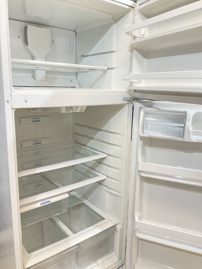 Whirlpool Used Refrigerator Top and Bottom 28 1/2” x 66 1/2” (White) 