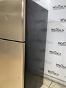 Ge Used Refrigerator Top and Bottom 30x66 1/2” (Stainless Steel)