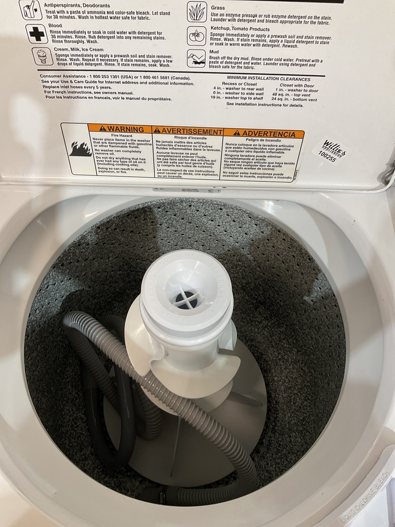 Whirlpool Used Washer Top-load 27inches (White) 