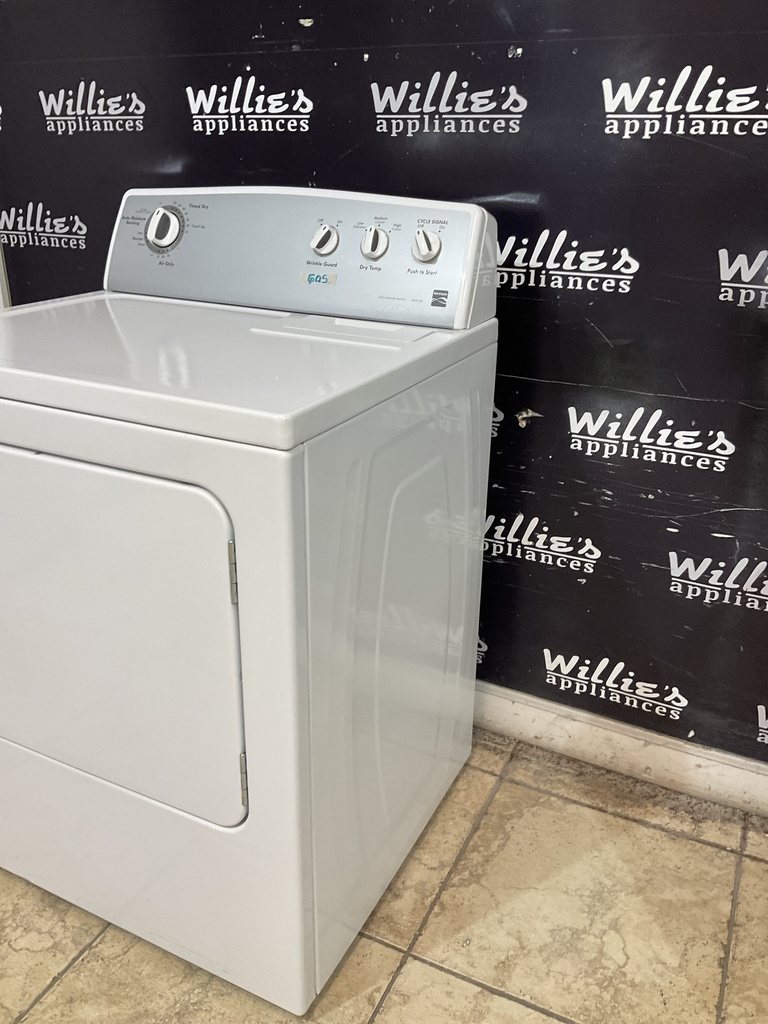 Kenmore Used Natural Gas Dryer 29inches (White) 
