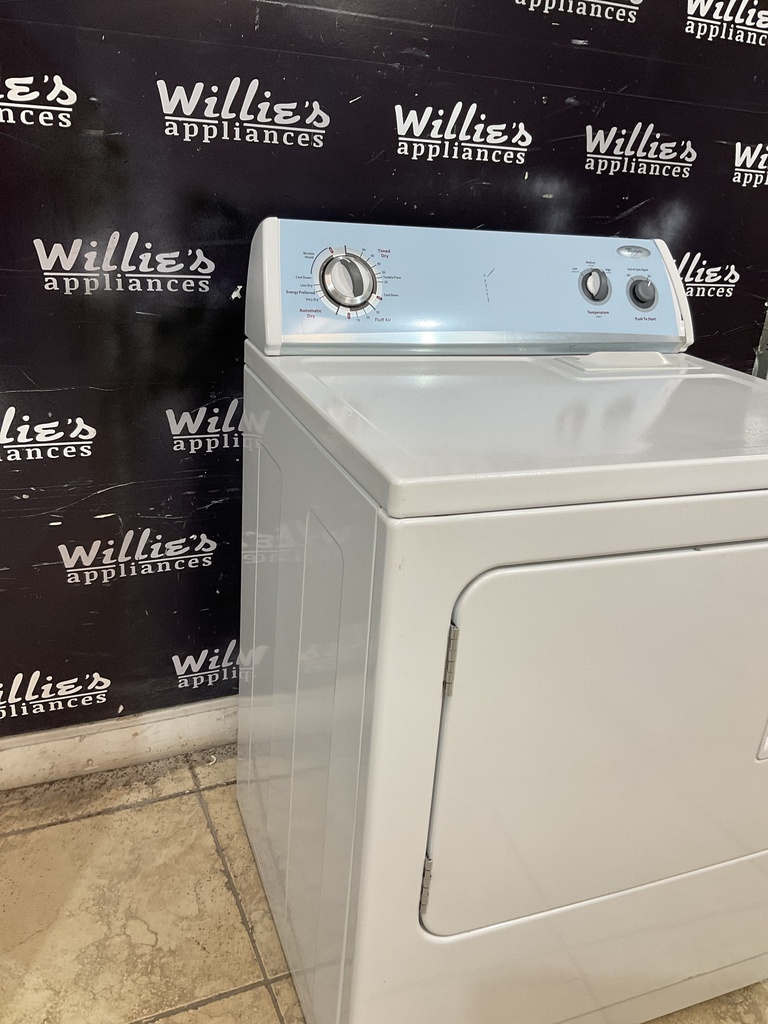 Whirlpool Used Electric Dryer 220volts (30 AMP) 29inches {4 prong} (White’ 
