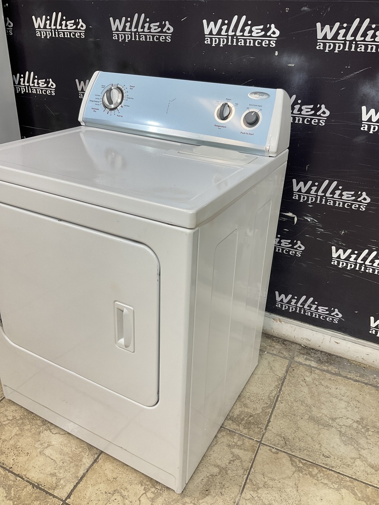 Whirlpool Used Electric Dryer 220volts (30 AMP) 29inches {4 prong} (White’ 