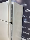 Whirlpool Used Refrigerator Top and Bottom 33x65 1/2” (Bisque)