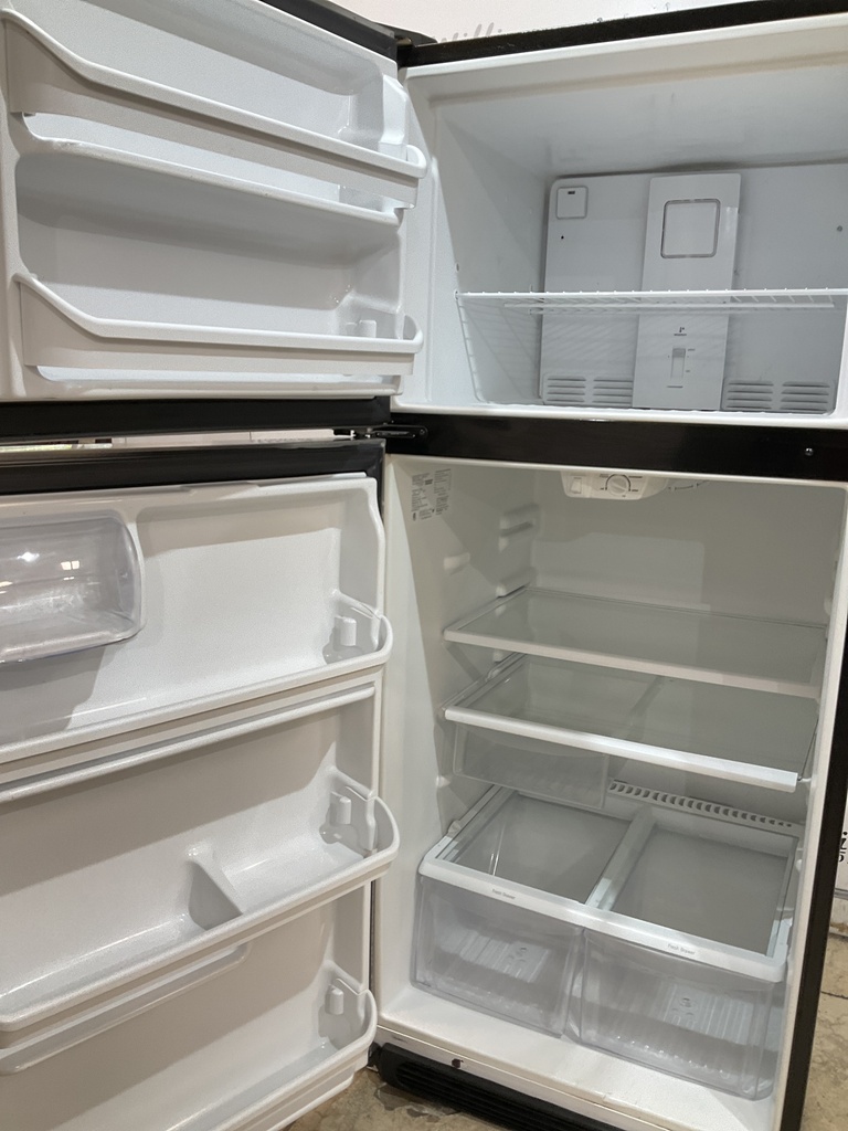 Frigidaire Used Refrigerator Top and Bottom 30x68 1/2” (Stainless Steel) 