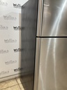 Frigidaire Used Refrigerator Top and Bottom 30x68 1/2” (Stainless Steel) 