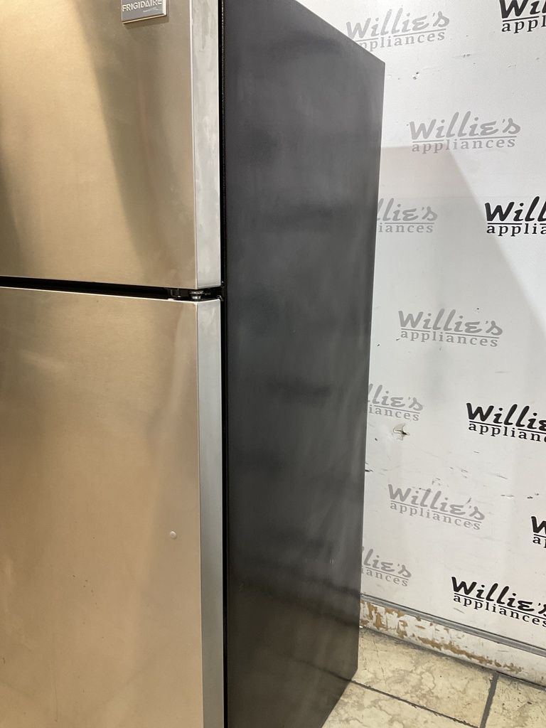 Frigidaire Used Refrigerator Top and Bottom 28 1/2” x 65” (Stainless Steel)