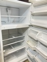 Whirlpool Used Refrigerator Top and Bottom 33x66 (White) 