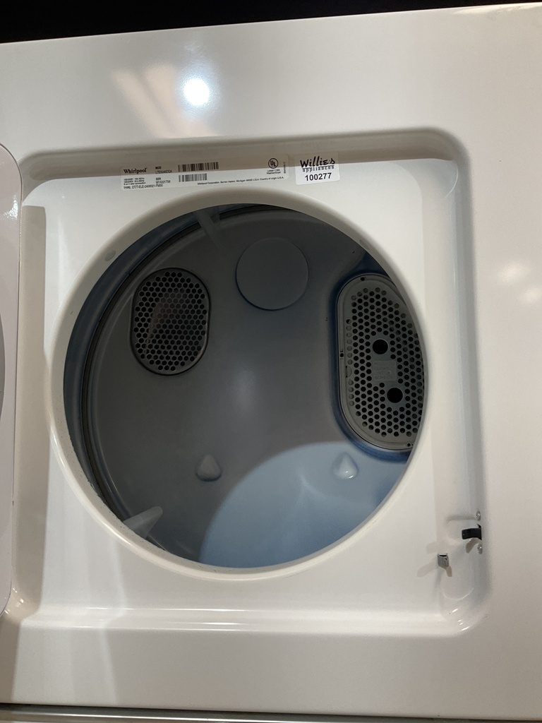 Whirlpool Used Electric Unit Stackable 220volts (30 AMP) 24x71” {4 prong} (White) 