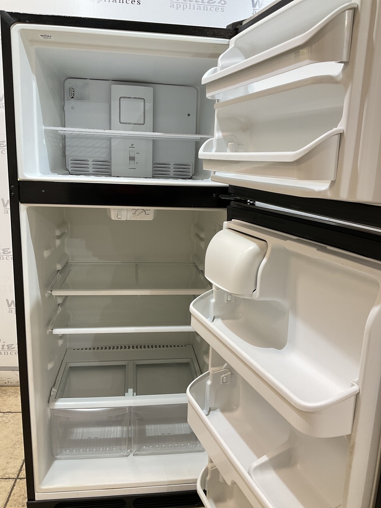 Frigidaire Used Refrigerator Top and Bottom 28x65 (Stainless Steel) 