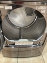 Lg Used Electric Dryer 220volts (30 AMP) 27inches {3 prong} (Dark Grey)