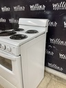 Amana Used Electric Stove 220volts (40/50 AMP) 19 1/2” (White) 
