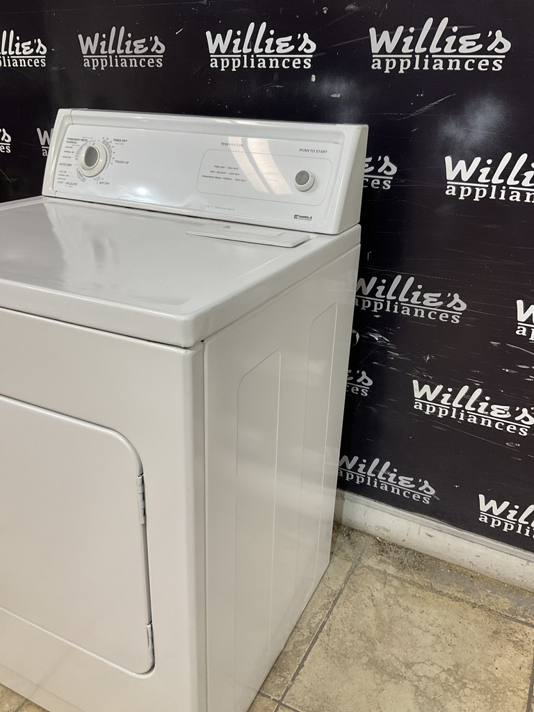 Kenmore Used Electric Dryer 220volts (30 AMP) 29inches {3 prong} (White) 