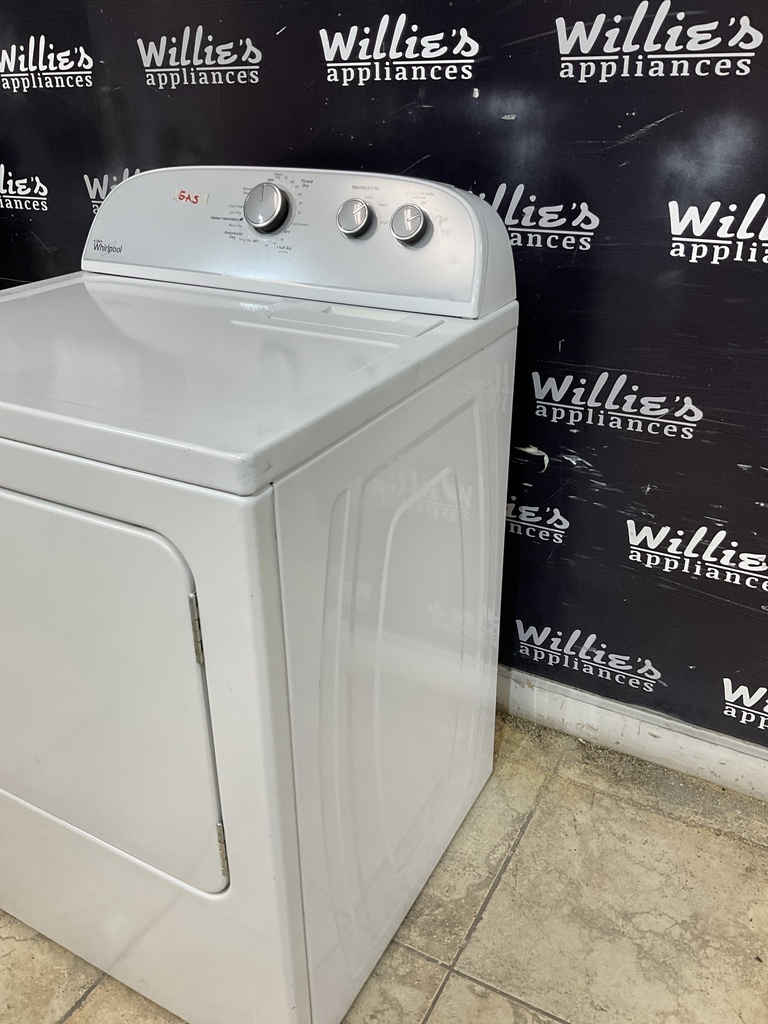 Whirlpool Used Natural Gas Dryer 29inches (White)