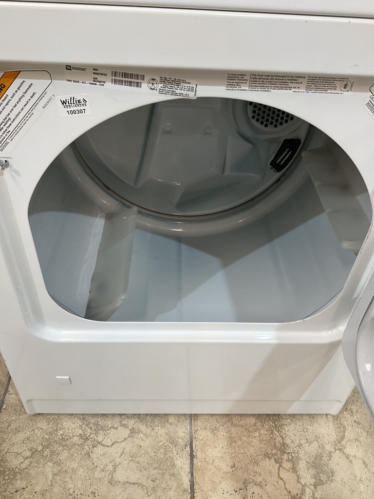 Maytag Used Natural Gas Dryer 29inches (White)