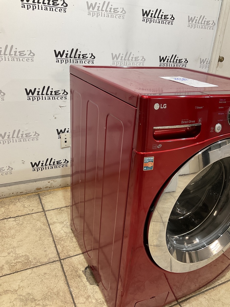Lg Used Washer Front-load 27inches ( Red) 