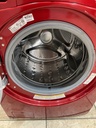 Lg Used Washer Front-load 27inches ( Red) 