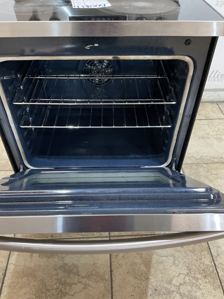 Samsung Used Electric Stove 220volts (40/50 AMP) 30inches {4 prong} (Stainless steel) 
