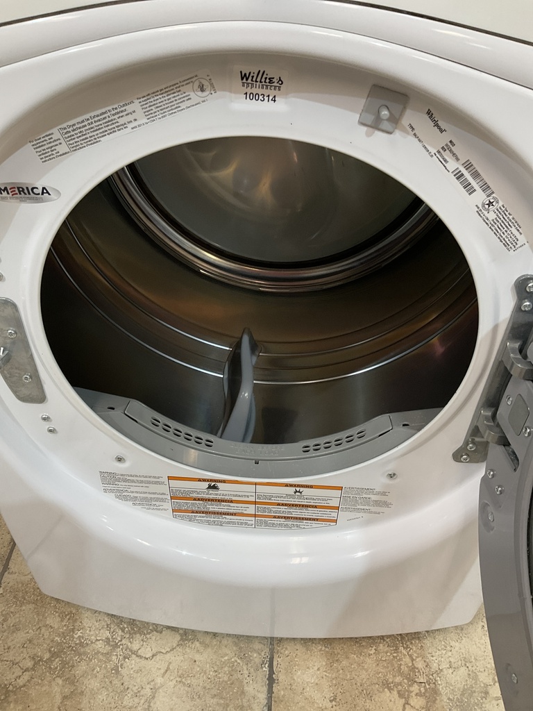 Whirlpool Used Natural Gas Dryer 27inches (White) 