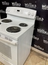 Ge Used Electric Stove 220volts (40/50 AMP) 30inches {no cord} (White) 
