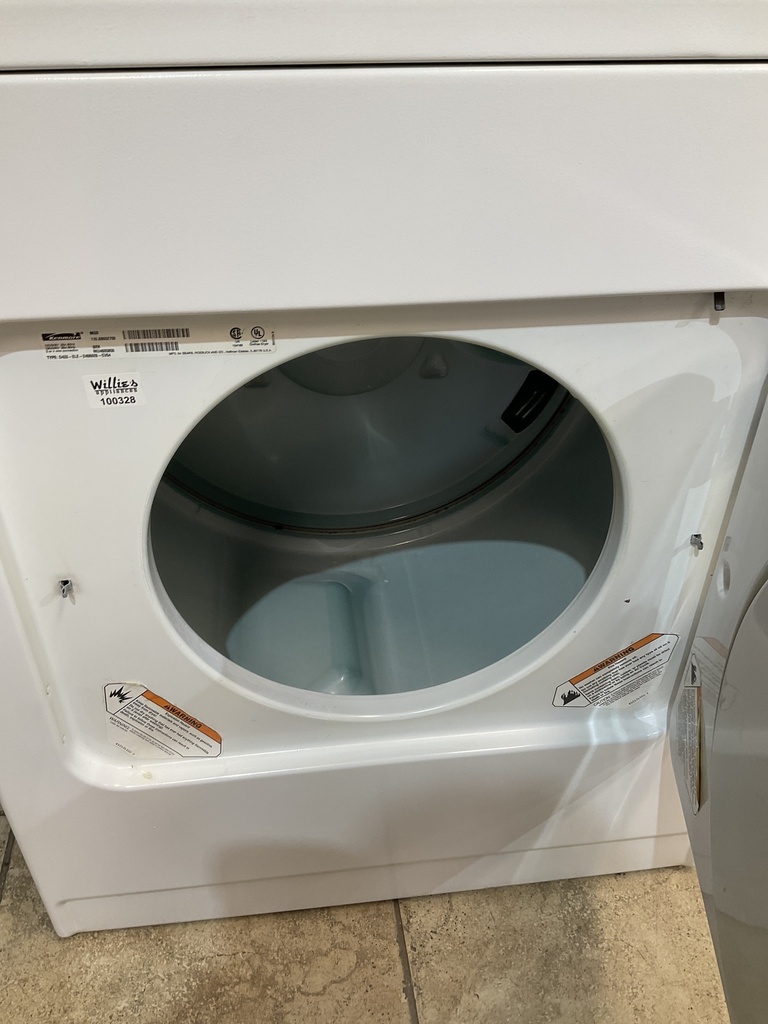 Kenmore Used Electric Dryer 220volts (30 AMP) 29inches  {3 prong} (White) 