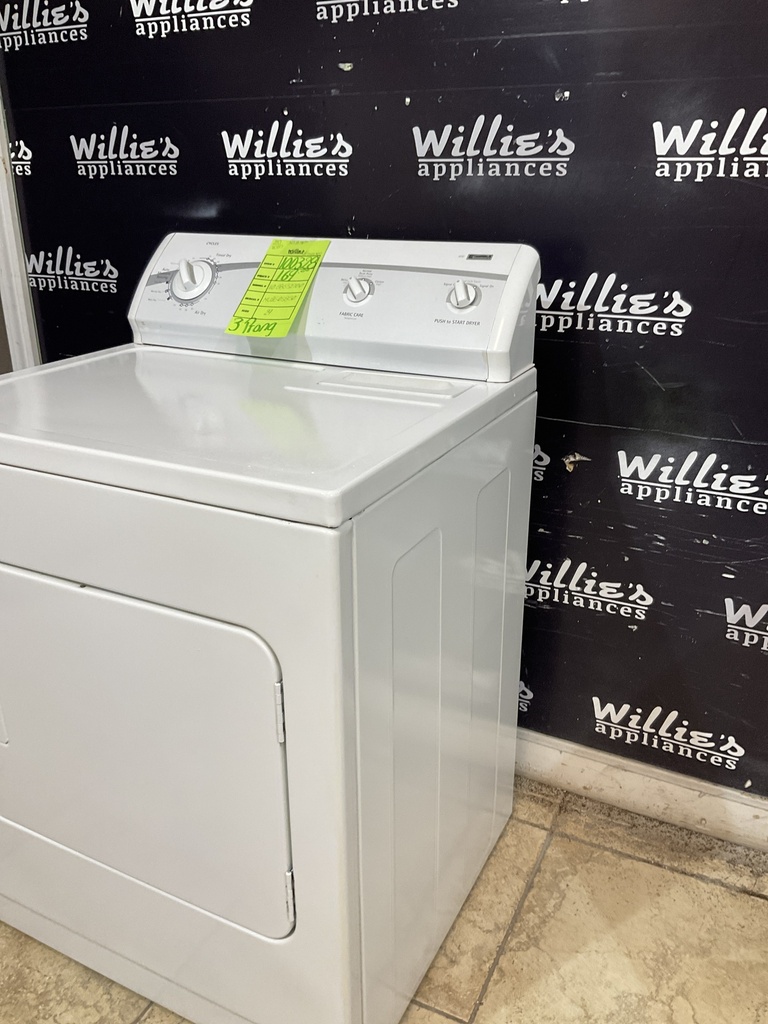 Kenmore Used Electric Dryer 220volts (30 AMP) 29inches  {3 prong} (White) 