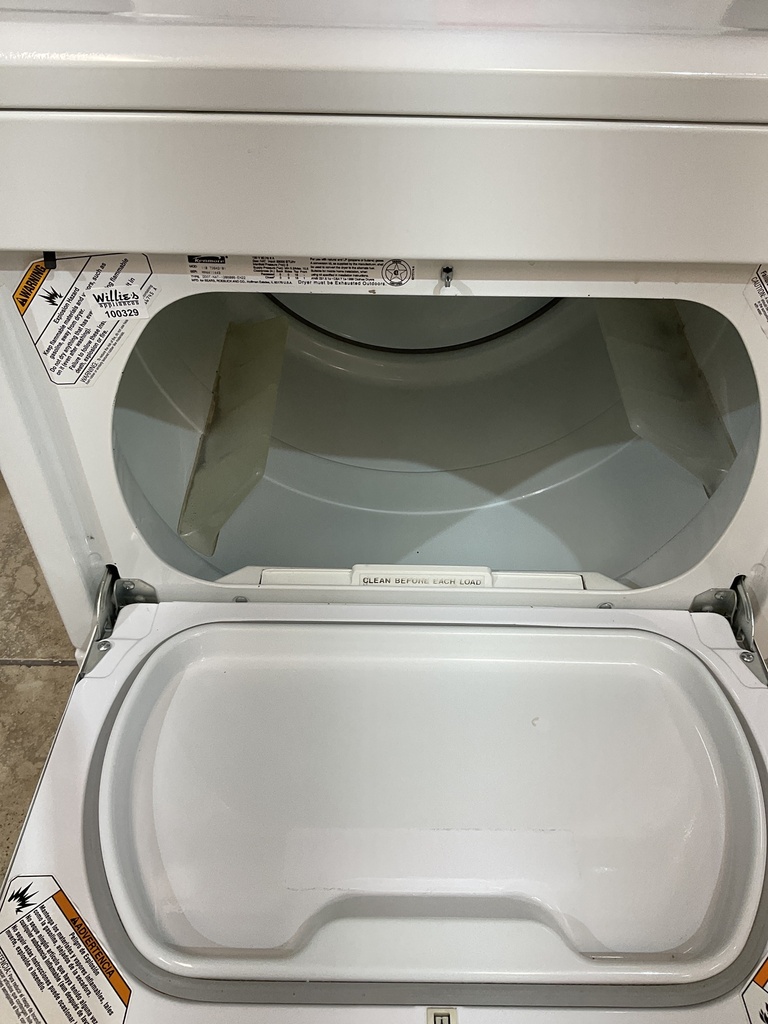 Kenmore Used Natural Gas Dryer 27inches (white) 